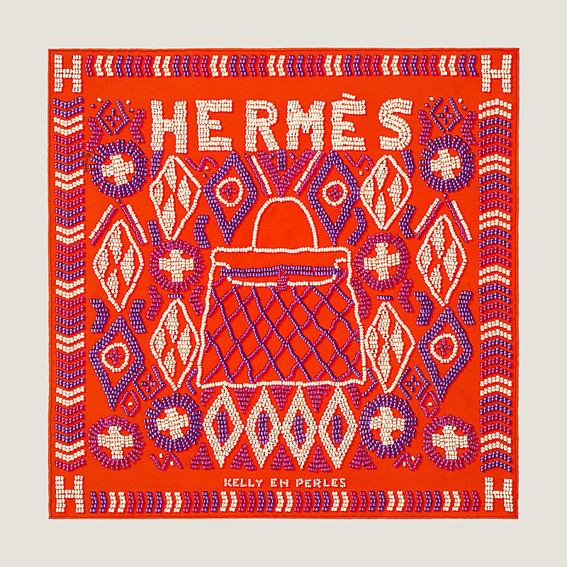 Kelly en Perles scarf 45 | Hermès Finland